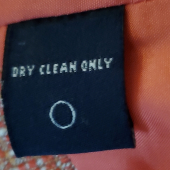 53- Jones Wear New York Front tie belt orange lined - Picture 6 of 9